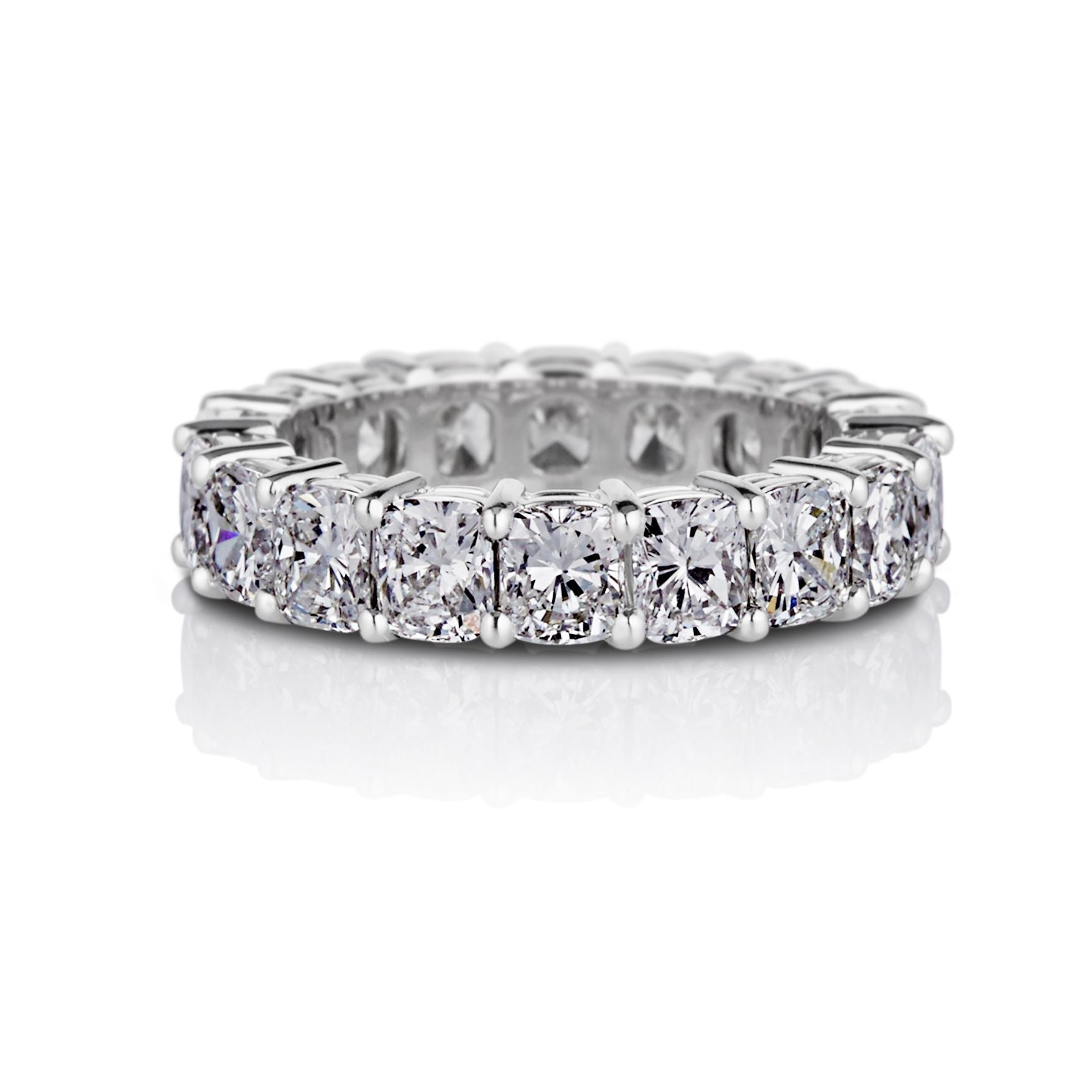 Donatella Asscher cut Diamond Engagement Ring in Platinum – David Alan
