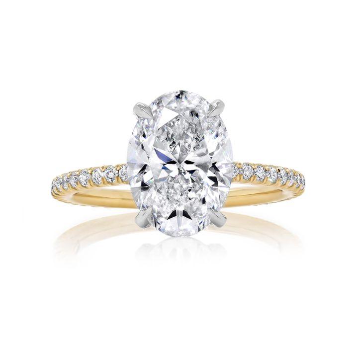 Shop 18K Gold Diamond Engagement Rings for Women at PC Chandra
